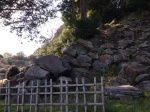 石垣山の石垣
